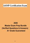 AANP Certification Exam PDF &vert; Nurse Practitioner Board Exam Study Guide&comma; Practice Questions & Certification Review 2026