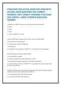 PTCB Exam 2025 &vert; 220 Practice Questions & Answers with Detailed Rationales &vert; Pharmacy Technician Exam Prep