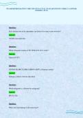 EPA 608 REFRIGERATION CORE UPDATED ACTUAL EXAM QUESTIONS CORRECT ANSWERS GRADED A