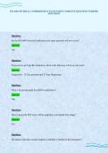 EPA 608 UNIVERSAL COMPREHENSIVE EXAM SCRIPT COMPLETE QUESTIONS VERIFIED