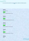 EPA SECTION 609 EXAM REVIEW SOLVED QUESTIONS COMPLETE ANSWERS GRADED A