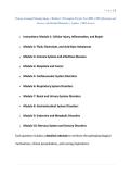 Portage Learning Pathophysiology &ndash; Modules 1&ndash;10 Complete Practice Test &lpar;2026 &vert; 2027&rpar; Questions and Answers with Detailed Rationales &vert; Updates &vert; 100&percnt; Correct