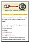 D677 Elementary Literacy Curriculum &ndash; Complete Exam Bank