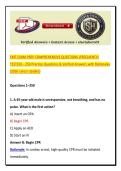 EMT Exam Prep Comprehensive Questions &mdash; 2026&NewLine;&NewLine;250 Practice Questions & Verified Answers with Detailed Rationales &vert; Updated for the 2026 EMT Exam