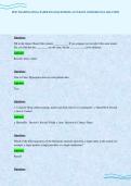 EPIC TRAINING FINAL PAPER EXAM QUESTIONS ACCURATE ANSWERS FULL SOLUTION&period;pdf