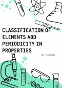 Classification of elements and periodicity in properties 