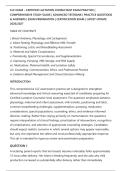 CLC TEST exams package&vert;&vert; ACCURATE AND FREQUENTLY TESTED QUESTIONS AND 100&percnt; CORRECT ANSWERS WITH RATIONALES&vert;&vert; LATEST AND COMPLETE UPDATE WITH EXPERT VERIFIED SOLUTIONS&vert;&vert; SURE PASS&excl;&excl;