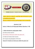  EXAM 2&colon; BIOS 252 &sol; BIOS252 &ndash; ANATOMY AND PHYSIOLOGY II &lpar;2027&rpar; &vert; CHAMBERLAIN UNIVERSITY