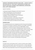 EMERGENCY PREPAREDNESS RESPONSE COURSE &lpar;EPRC&rpar; &ndash; CLINICIAN COURSE &lpar;8&NewLine;HRS&rpar; EXAM PRACTICE &vert; STUDY GUIDE &vert; COMPREHENSIVE TESTBANK WITH&NewLine;PRACTICE QUESTIONS & ANSWERS &vert; EXAM PREPARATION &vert; CERTIFICATION&NewLine;EXAM &vert; LATEST UPDATE 2026&sol;2027