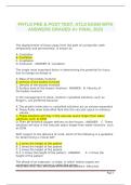 PHTLS Pre-Post Test & ATLS Exam Review &vert; Trauma Life Support Study Guide 2026&sol;2027