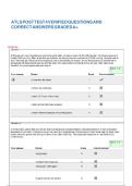 ATLS Post Test 4 &vert; Verified Questions & Correct Answers &vert; Trauma Exam Review 2026&sol;2027