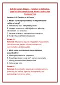 NUR 283 Comprehensive Ultimate Pass Exam Bundle 100&percnt; Guaranteed Pass