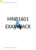 MNB 1601 Exam Pack 2025 &vert; Nursing Exam Study Guide & Practice Questions 2026&sol;2027