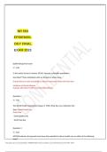 NR 503 Epidemiology Final Exam &vert; Nursing Epidemiology Study Guide & Exam Prep 2026&sol;2027