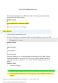 NSG 6320 Week 9 Knowledge Check &vert; Nursing Exam Review & Practice Questions 2026&sol;2027