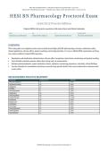 HESI RN Pharmacology Proctored Exam &ndash; 2026&sol;2027 Edition &ndash; Original HESI-Style Practice Questions with Verified Answers and Detailed Clinical Rationales&NewLine;