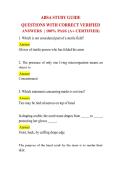 ABSA Study Guide &vert; Anaesthesia & Perioperative Exam Preparation 2026&sol;2027