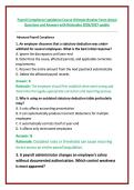 Payroll Compliance Legislation Course Ultimate Breaker Exam Actual Questions and Answers with Rationales 2026&sol;2027 update