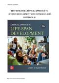A Topical Approach to Life-Span Development 11th Edition Test Bank &vert; John Santrock Study Guide 2026&sol;2027