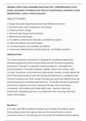 GEORGIA STRUCTURAL ENGINEER EXAM PRACTICE &vert; COMPREHENSIVE STUDY&NewLine;GUIDE &vert; ADVANCED TESTBANK WITH PRACTICE QUESTIONS & ANSWERS &vert; EXAM&NewLine;PREPARATION &vert; LATEST UPDATE 2026&sol;2027