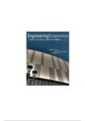 Solution Manual for Engineering Economics&colon; Financial Decision Making for Engineers&comma; 6th Edition &vert; Complete Solutions