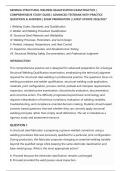 GEORGIA STRUCTURAL WELDING QUALIFICATION EXAM PRACTICE &vert;&NewLine;COMPREHENSIVE STUDY GUIDE &vert; ADVANCED TESTBANK WITH PRACTICE&NewLine;QUESTIONS & ANSWERS &vert; EXAM PREPARATION &vert; LATEST UPDATE 2026&sol;2027