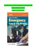 TEST BANK for Nancy Caroline&rsquo;s Emergency Care in the Streets 9th Edition by Nancy Caroline&comma; Bob Elling & Barbara Aehlert &vert; Complete Chapters 1&ndash;53 Test Bank &vert; Verified Questions & Answers with Rationales &vert; Paramedic EMS Exam Prep Guide &vert; Latest 2026&sol;2027&NewLine;