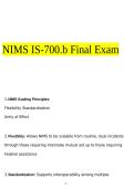 NIMS IS-700&period;B Final Exam Questions and Answers &vert; National Incident Management System Study Guide 2026&sol;2027