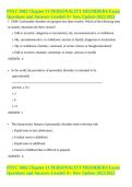Study Guide&comma; Exam Questions & Answers 2026&sol;2027
