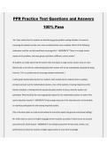 PPR Practice Test Questions and Answers &vert; Professional Education Certification Exam Study Guide 2026&sol;2027