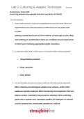 Lab 2 &vert; Laboratory Assignment Questions&comma; Answers & Study Guide 2026&sol;2027