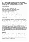 ICC 93 TALL MASS TIMBER BUILDINGS EXAM PRACTICE &vert; COMPREHENSIVE&NewLine;STUDY GUIDE &vert; ADVANCED TESTBANK WITH PRACTICE QUESTIONS & ANSWERS&NewLine;&vert; CERTIFICATION EXAM PREPARATION &vert; LATEST UPDATE 2026&sol;2027