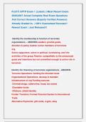 FLETC UPTP Exam 1 &lpar;Latest&rpar; &vert;&vert; Most Recent Exam &NewLine;2026&vert;2027 Actual Complete Real Exam Questions               &NewLine;And Correct Answers &lpar;Experts Verified Answers&rpar; &NewLine;Already Graded A&plus; &vert; 100&percnt; Guaranteed Success&excl;&excl; &NewLine;Newest Exam &vert; Just Released&excl;&excl;  