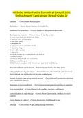 NIC Barber Written Practical Exam with all Correct & 100&percnt; Verified Answers &vert;Latest Version &vert;Already Graded A&plus;
