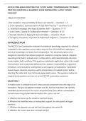 NCCCO CORE EXAM EXAM PRACTICE &vert; STUDY GUIDE &vert; COMPREHENSIVE TESTBANK &vert;&NewLine;PRACTICE QUESTIONS & ANSWERS &vert; EXAM PREPARATION &vert; LATEST UPDATE&NewLine;2026&sol;2027