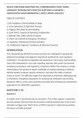 NCCCO CORE  PRACTICE exam &vert; COMPREHENSIVE STUDY GUIDE &vert;&NewLine;ADVANCED TESTBANK WITH PRACTICE QUESTIONS & ANSWERS &vert;&NewLine;CERTIFICATION EXAM PREPARATION &vert; LATEST UPDATE 2026&sol;2027