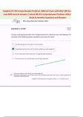 RN ATI Comprehensive Predictor 2026 Exit Retake Proctored Exam &vert; All NGN 180 Level 3 Passing Screenshot Questions and Answers&NewLine;