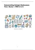 Samenvatting Biologie Eindexamen &vert; VWO Nectar &vert; 2026&sol;2027