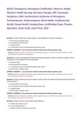 NAMS&comma; Menopause&comma; Menopause Certification&comma; Women&rsquo;s Health&comma; Women&rsquo;s Health Nursing&comma; Hormone Therapy&comma; HRT&comma; Vasomotor Symptoms&comma; GSM&comma; Genitourinary Syndrome of Menopause&comma; Perimenopause&comma; Postmenopause&comma; Bone Health&comma; Cardiovascular Health&comma; Sexual Health&comma; Nursing 