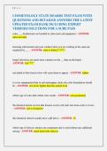 Cosmetology State Board Exam Questions & Answers &vert; Cosmetology Licensing Test Study Guide 2026&sol;2027