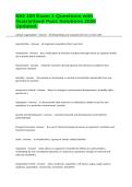 BIO 100 Exam 1 Questions with Guaranteed Pass Solutions 2026 Updated&period;&NewLine;&NewLine;