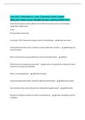 Case Quiz 3 Telemedicine&period; Exam &vert;Questions &lpar;Latest Update&NewLine;2026&vert;2027&rpar; With Correct Detailed Answers &vert;Verified &lpar;100&percnt; Pass&rpar;