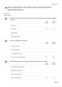 WGU D432 -PRE-ASSESSMENT&colon; HR COMPLIANCE AND EMPLOYEE&NewLine;RELATIONS &lpar;PAM2&rpar; &vert; 2026 Update