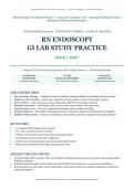 RN Endoscopy GI Lab Study Practice &ndash; 2026&sol;2027 Academic Year &ndash; 85 Original Clinical-Practice Questions with Detailed Rationales&NewLine;