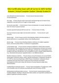 NICU Certification Exam with all Correct & 100&percnt; Verified Answers &vert;Actual Complete Update &vert;Already Graded A&plus;