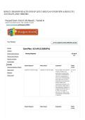 BSN425&colon; SHADOW HEALTH END OF LIFE CARE PLAN OVERVIEW & RESULTS &vert; ACCURATE AND VERIFIED&NewLine;&NewLine;