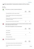 WGU D432&colon; PRE-ASSESSMENT&colon; MANAGING HUMAN CAPITAL &lpar;PUXC&rpar; &vert; 2026 CORRECT QUESTIONS AND ANSWERS