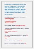 ILLINOIS DECA STATE OFFICER TEST EXAM & &NewLine;PRACTICE  EXAM &lpar;LATEST&rpar; &vert;&vert; MOST RECENT                &NewLine;EXAM 2026&vert;2027ACTUAL COMPLETE REAL                    &NewLine;EXAM QUESTIONS AND CORRECT ANSWERS &NewLine;&lpar;VERIFIED ANSWERS&rpar; ALREADY GRADED A&plus;                &NewLine;&vert; GUARANTE