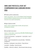 SNHD AEMT PROTOCOL STUDY SET&NewLine;COMPREHENSIVE EMS GUIDELINES REVIEW&NewLine;2026&NewLine;