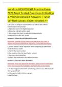 Hondros HESI PN EXIT Practice Exam &NewLine;2026 Most Tested Questions Collection &NewLine;& Verified Detailed Answers &vert; Tutor &NewLine;Verified Success Exam&rpar; Graded A&plus; 
